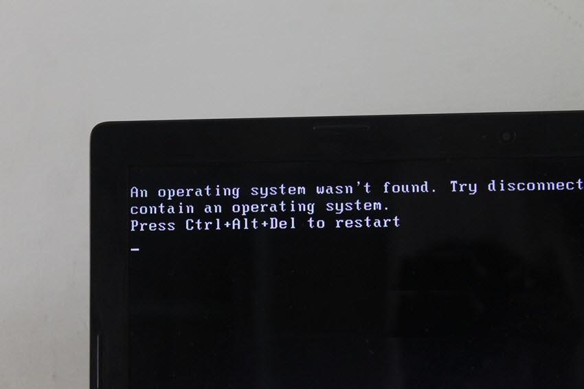 Ошибка не операционной системы