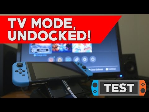 Решение Nintendo Switch для докачки! ТВ режим отстыкован!