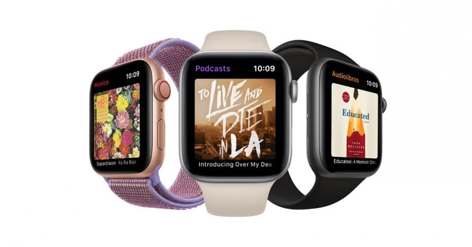 музыка Apple Watch
