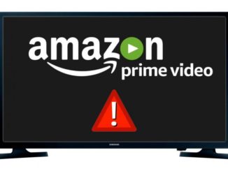 Amazon Prime Video ne fonctionne pas