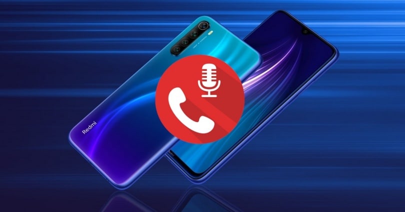 Xiaomi Redmi Note 8 записывает звонки изначально