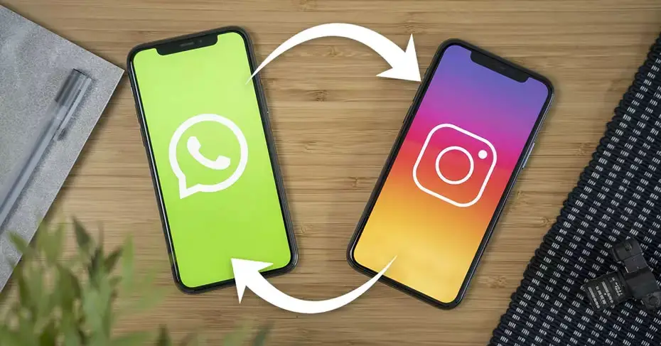 Свяжите WhatsApp с Instagram