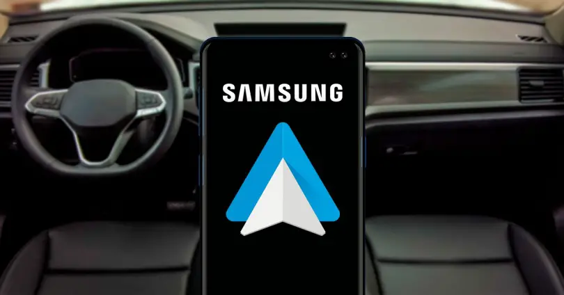 Настройка Android Auto на мобильном телефоне Samsung
