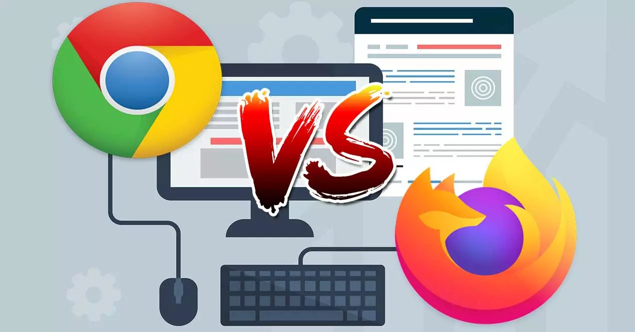 Chrome contro Firefox