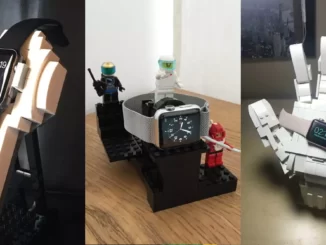 creează-ți baza de încărcare pentru Apple Watch cu LEGO-uri