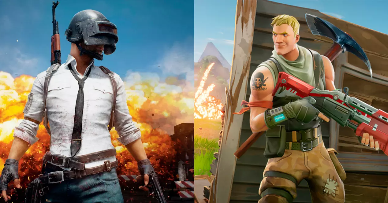 big differences between PUBG and Fortnite