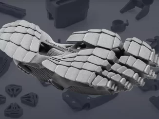 Eles criam tênis impressos em 3D que deixam uma pegada "muito fera"