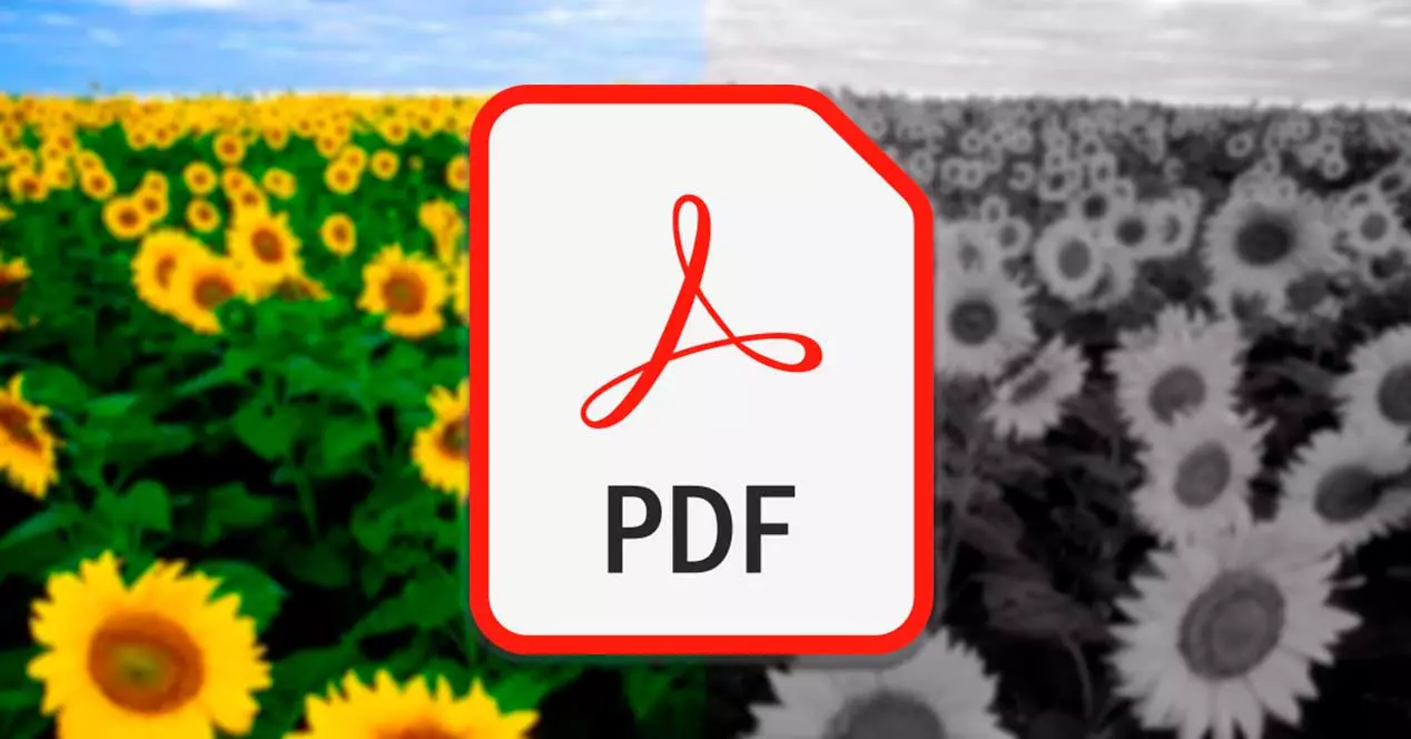Konvertieren und speichern Sie ein PDF in Schwarzweiß