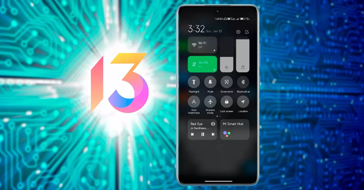 Активируйте новый центр управления MIUI 13 за 3 шага