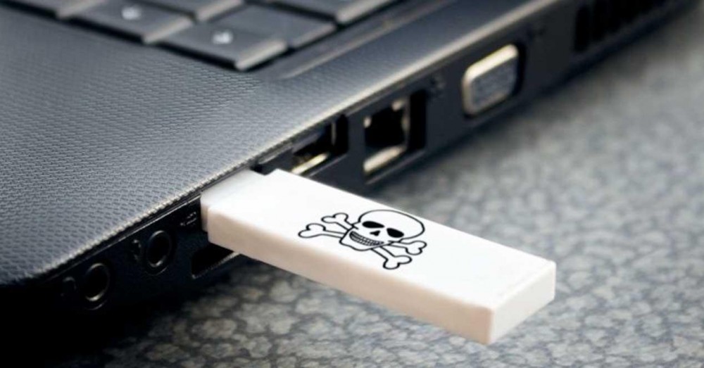Anslut inte denna USB till din PC