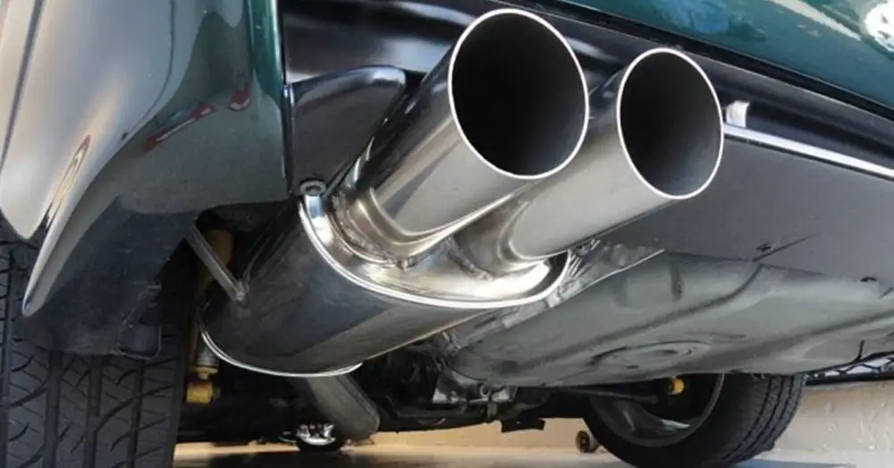 Why does your car exhaust make metallic sounds