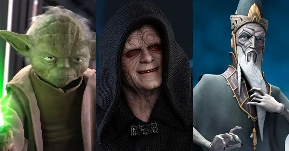 mest magtfulde karakterer i Star Wars