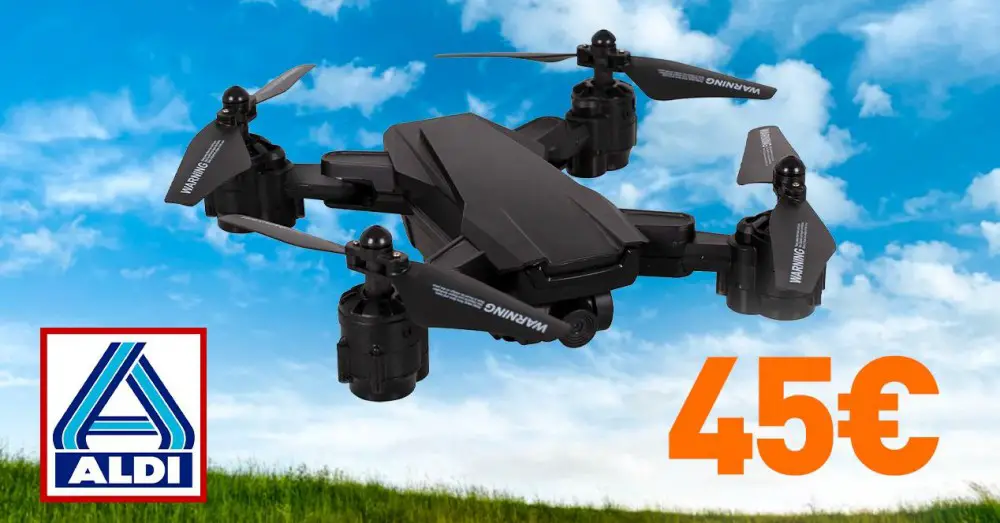 Aldi heeft een drone in de aanbieding voor 45 euro