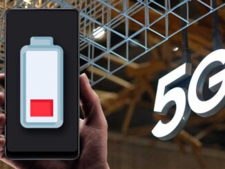 5G uses up the mobile battery faster