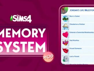 Dieser Sims 4-Mod führt Erinnerungen ein, die Ihren Sim betreffen