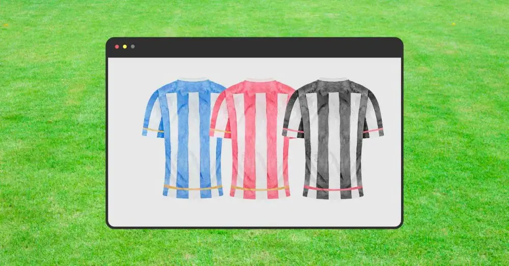 5 webových stránek na nákup nejoriginálnějších fotbalových dresů