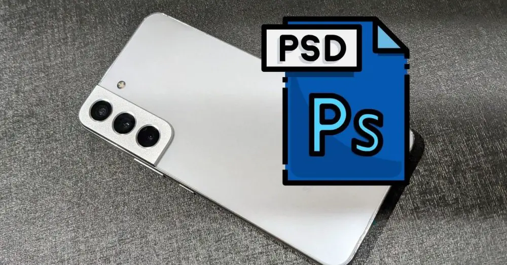 Avaa Photoshop PSD Files mobiililaitteella