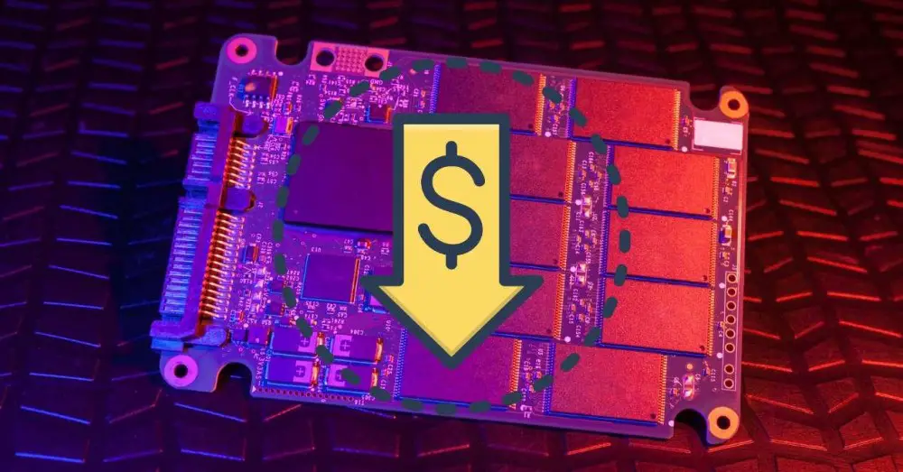 Eine SSD ist billiger als eine Festplatte