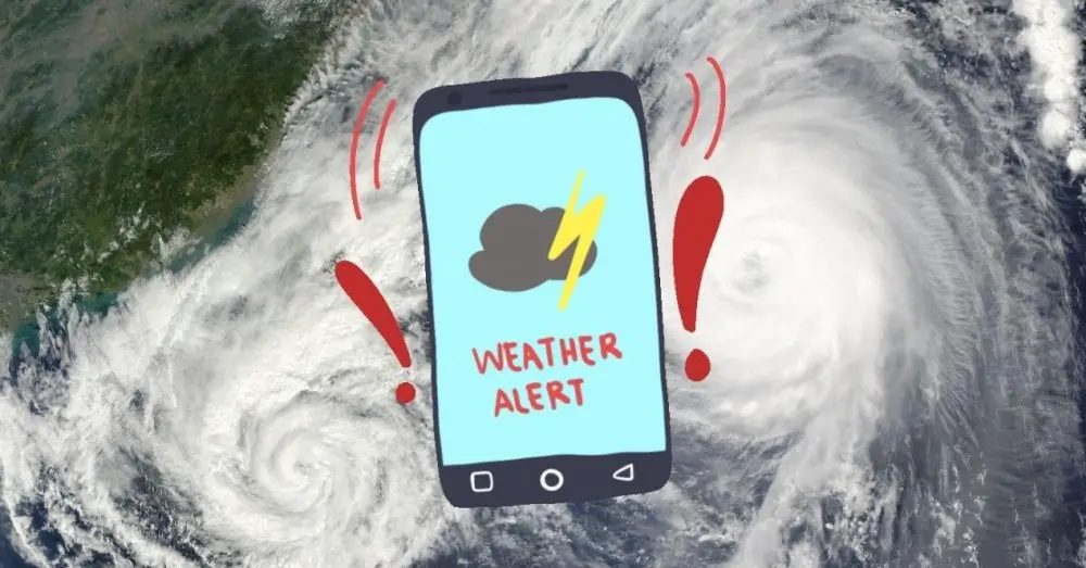 7 appar som skickar varningar för vind, regn och snö