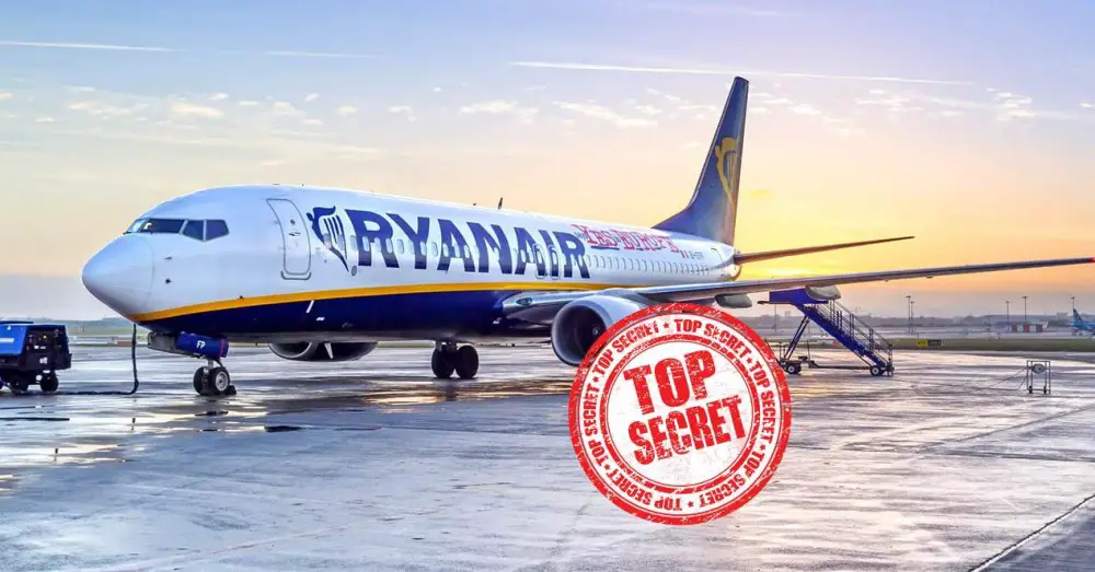 ส่วนลับของเว็บไซต์ Ryanair เพื่อซื้อตั๋วเครื่องบินราคาถูก
