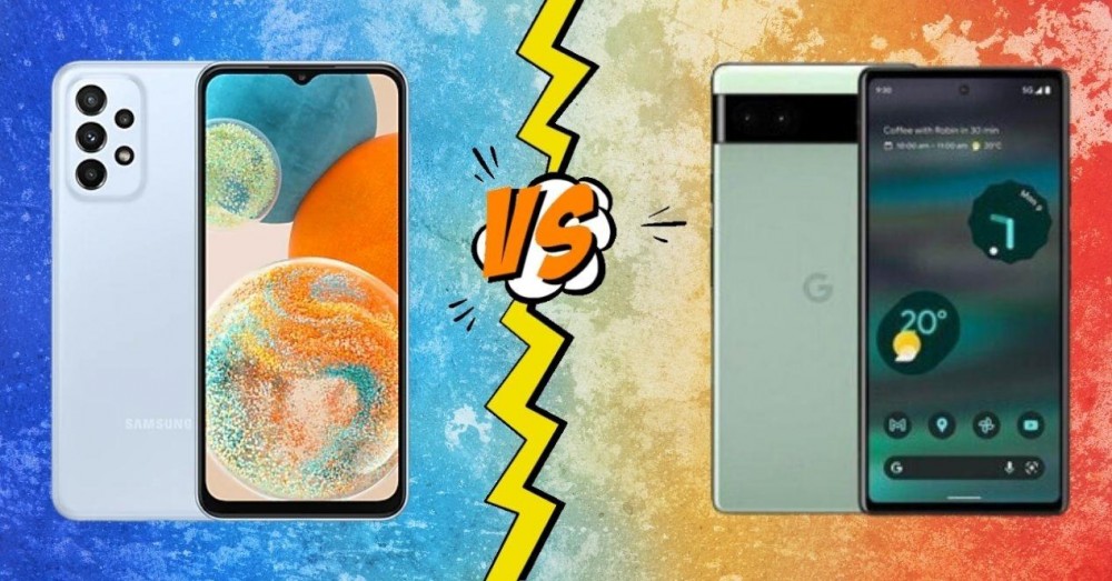 مقارنة بين Google Pixel 6a و Samsung Galaxy A53 5G
