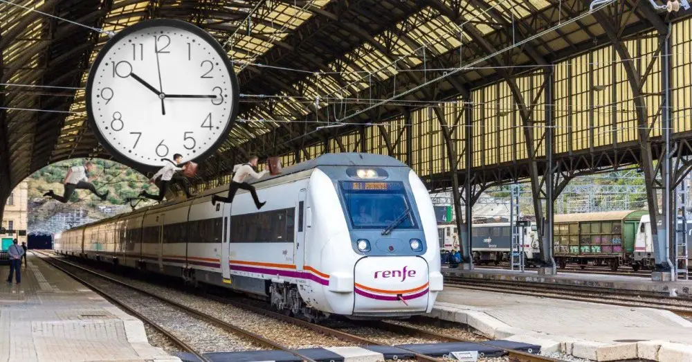 The Renfe app tells you if the train is late on your mobile ITIGIC