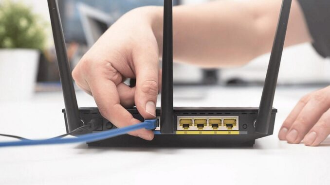 Způsob, jakým byste měli mít zapojený router