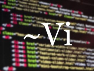Vi โปรแกรมแก้ไขข้อความเทอร์มินัลสำหรับ Linux