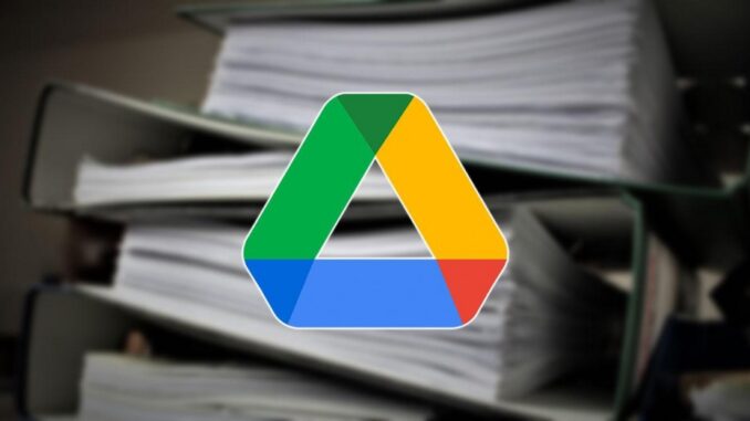 How many files do I have in Google Drive