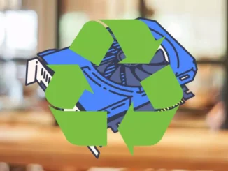 grafische kaart recyclen