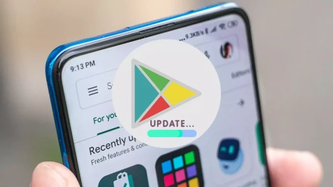 actualizare automată google play